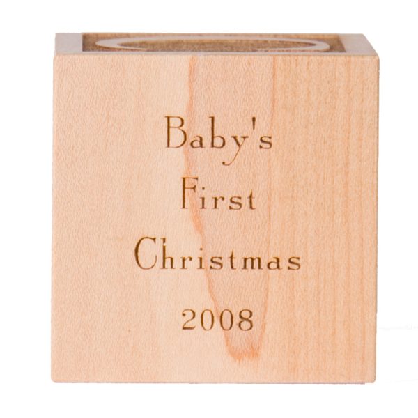 Baby's First Christmas Block - Image 9