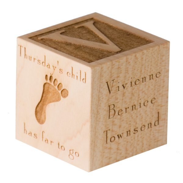 Baby's First Christmas Block - Image 6