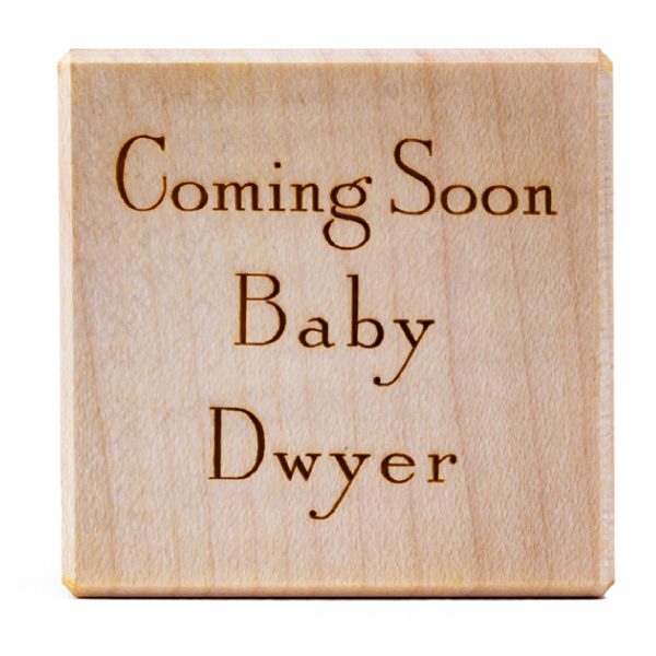 Baby Announcement Block - Image 2